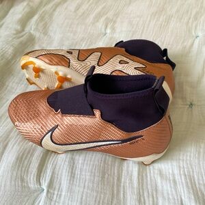Nike Jr. Zoom Mercurial Superfly 9 Pro FG "Metallic Copper/Metallic Copper"